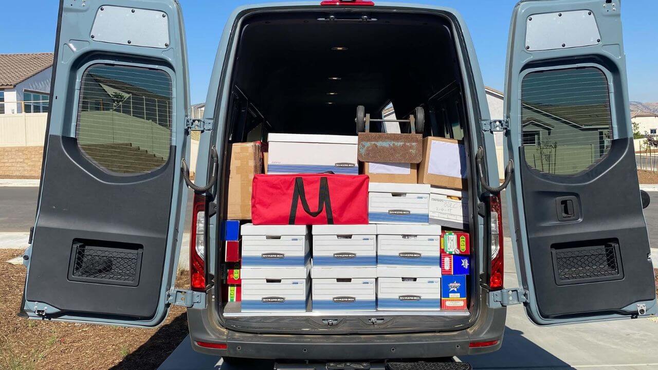 benz 2500 van