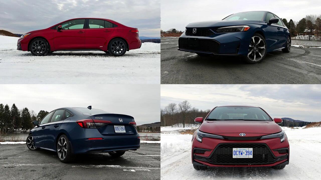 honda civic vs toyota corolla