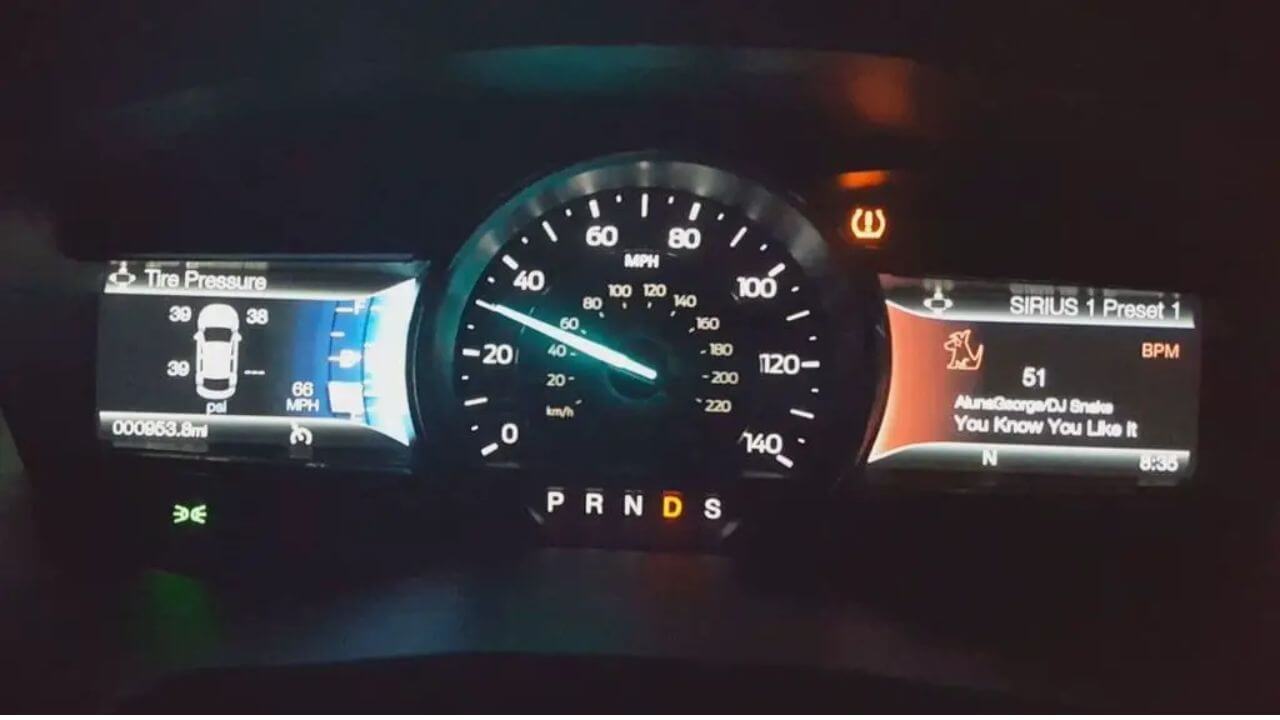 tire sensor fault