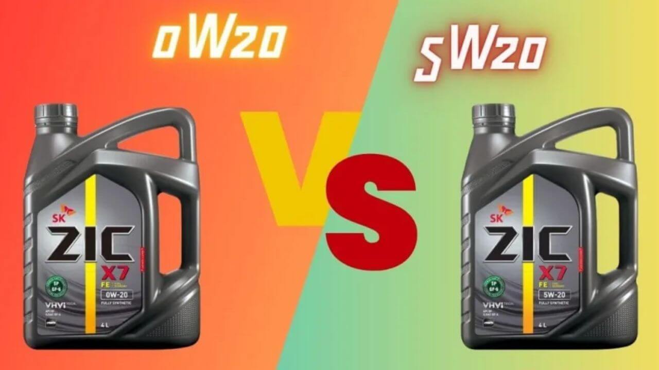 0W20 Vs 5W20