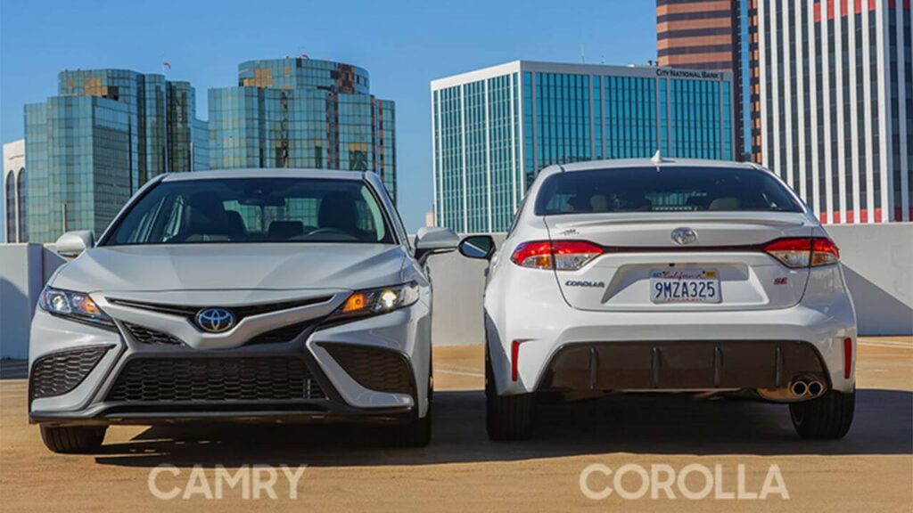Toyota Camry vs Corolla