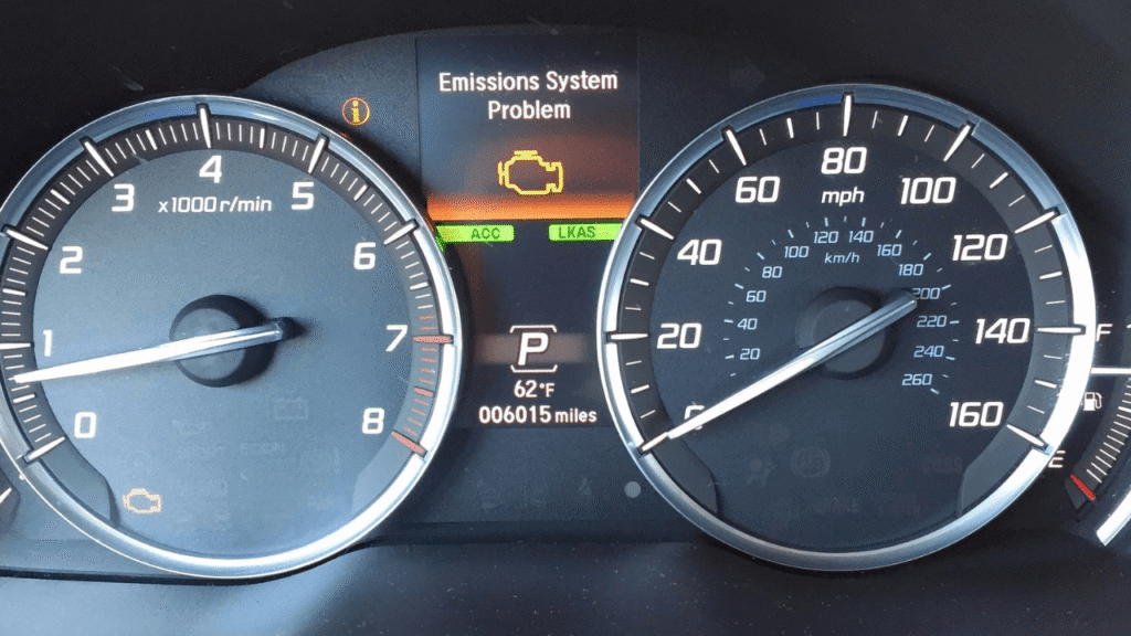 emissions system problem