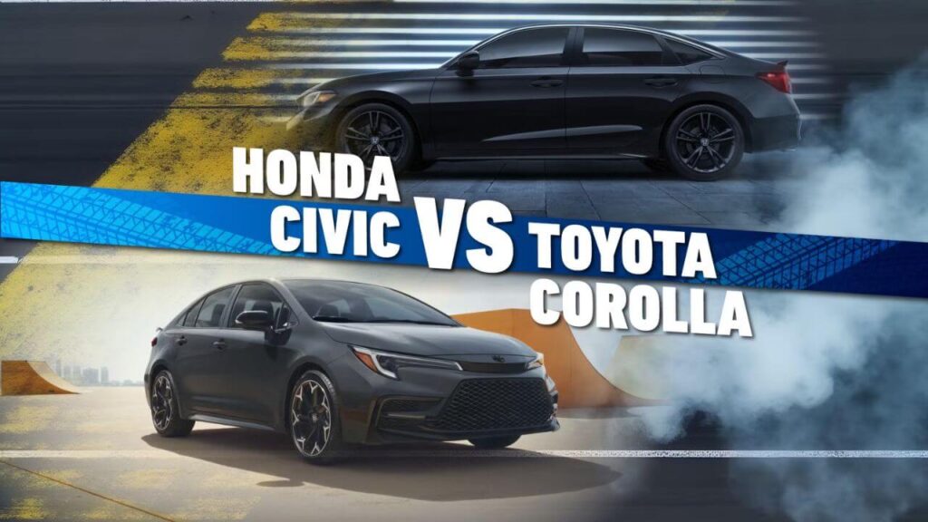 Honda Civic vs Toyota Corolla