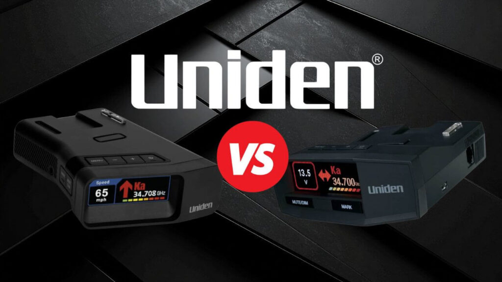 Uniden R7 vs R8