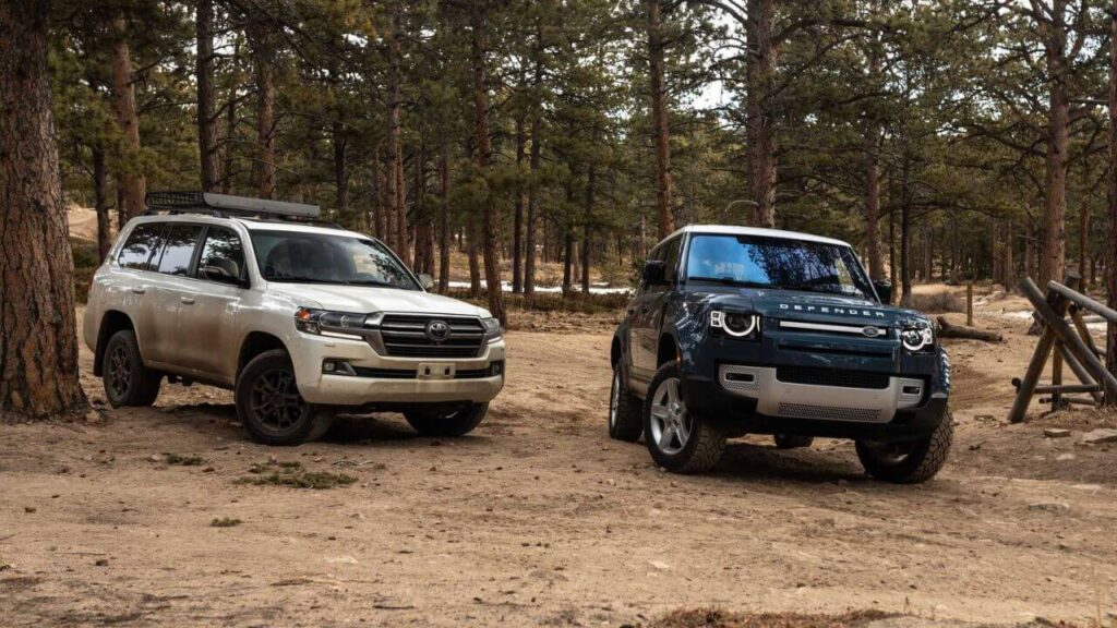 toyota 2025 land cruiser vs range rover